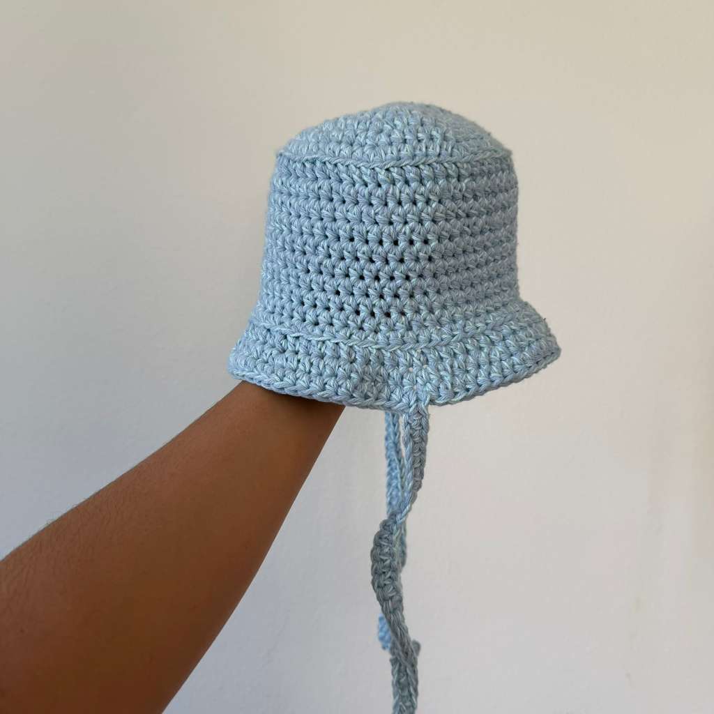 Powder Blue Bucket Hat