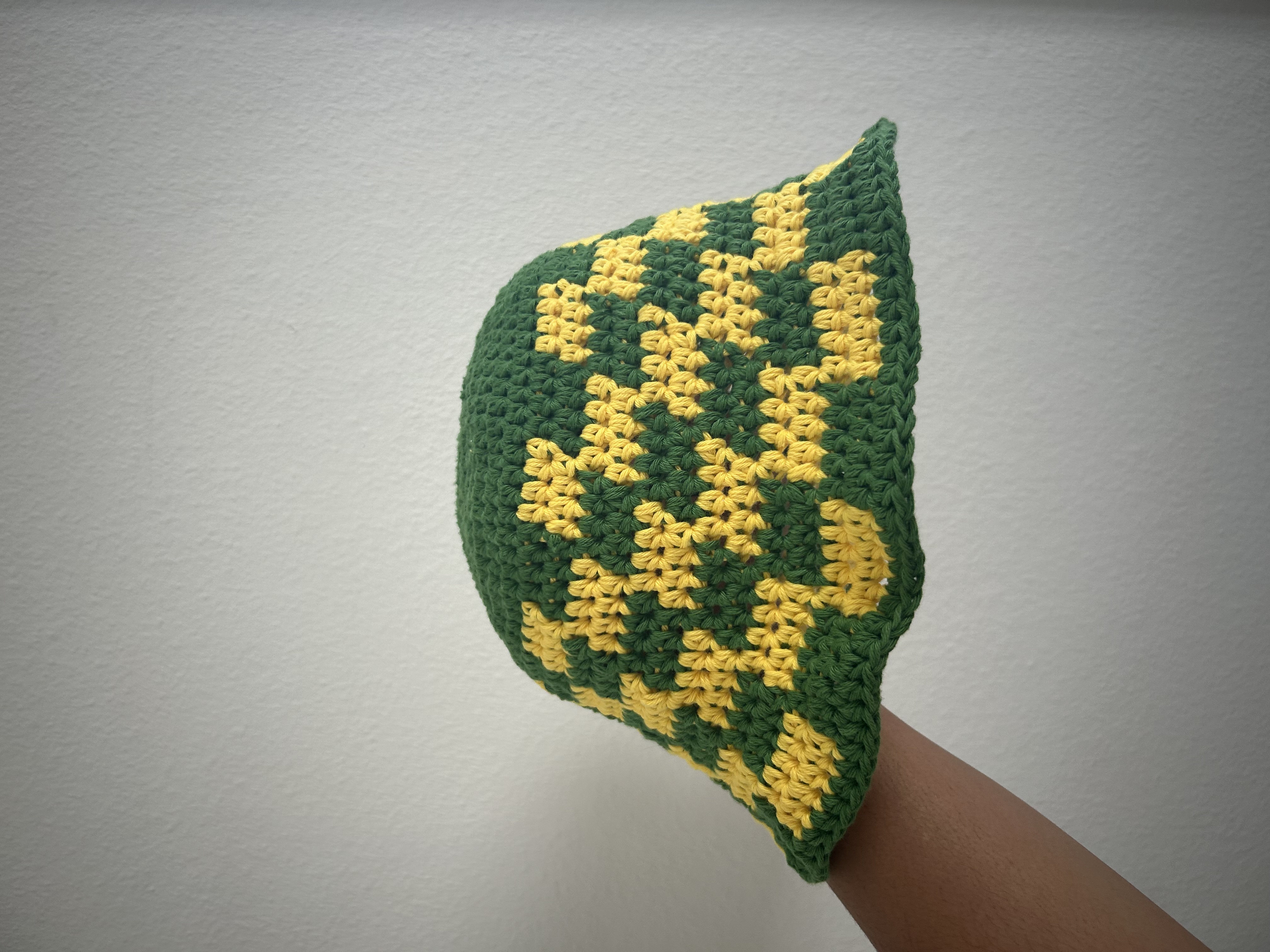 Checkered Bucket Hat