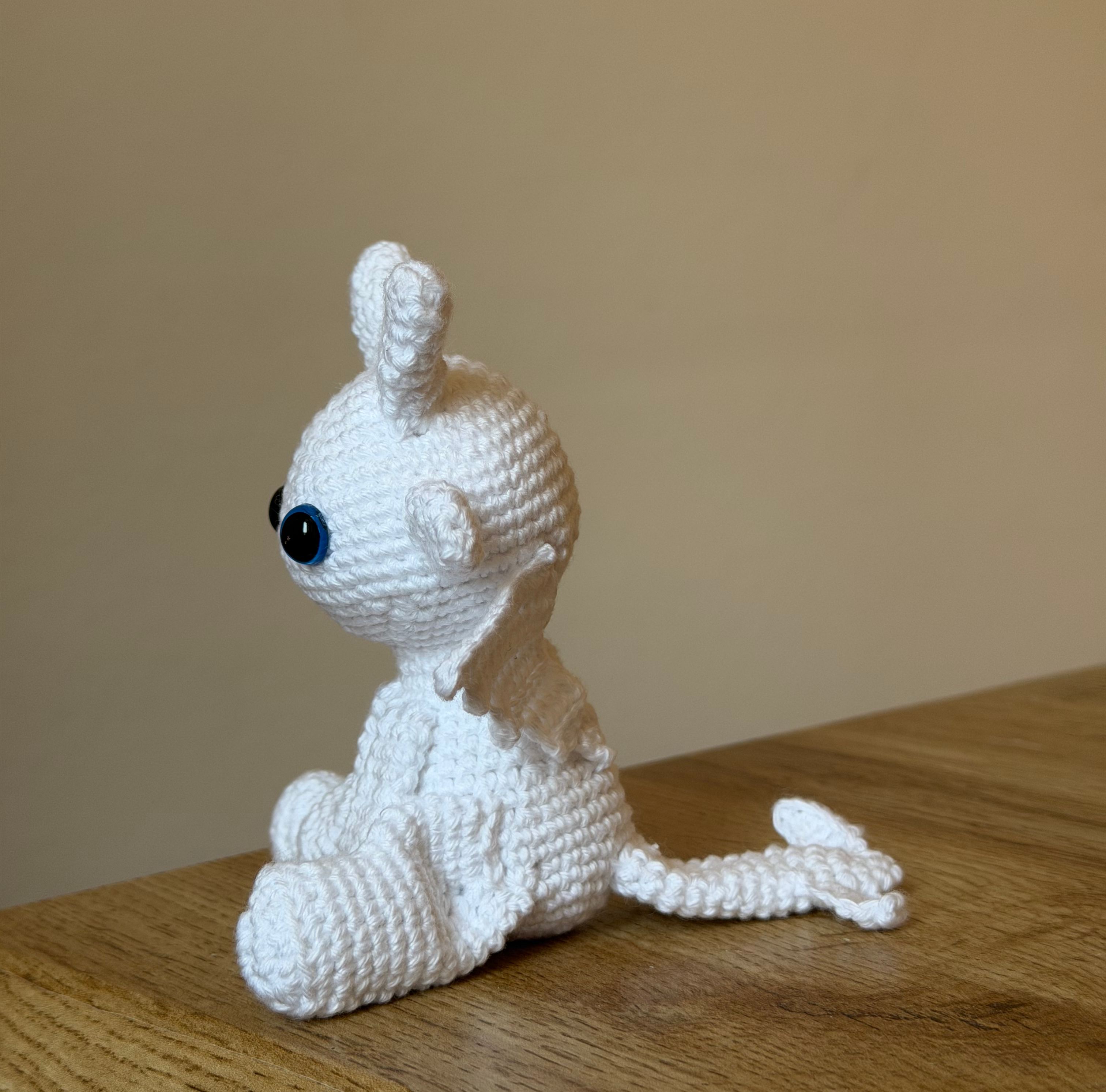 Light Fury Amigurumi thumbnail 2