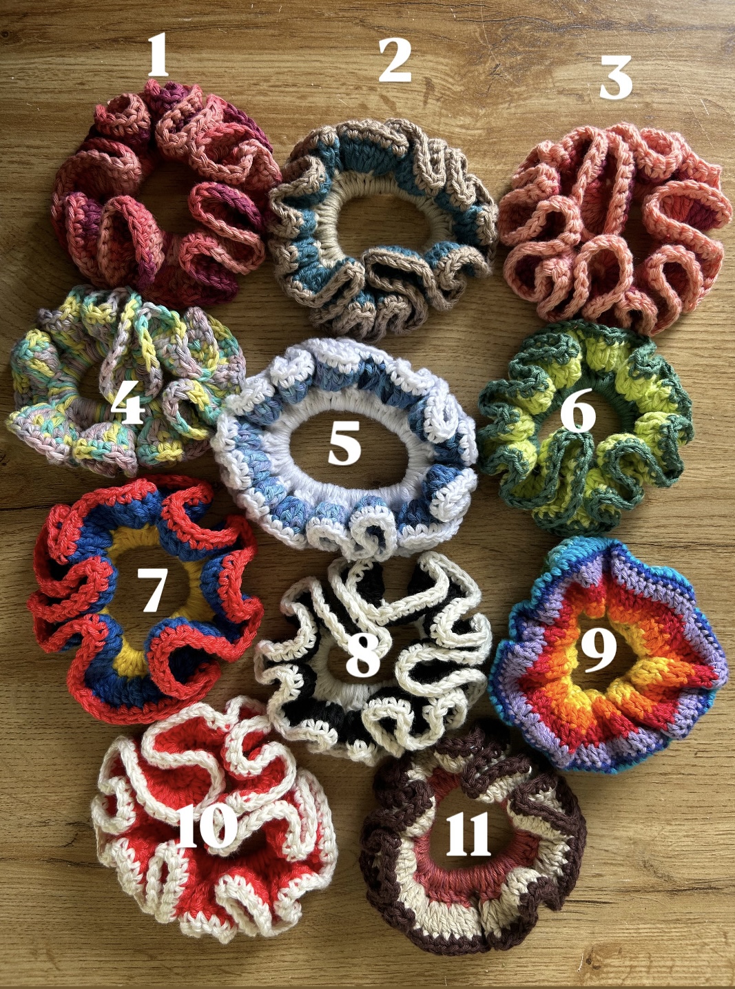 Crochet Scrunchies