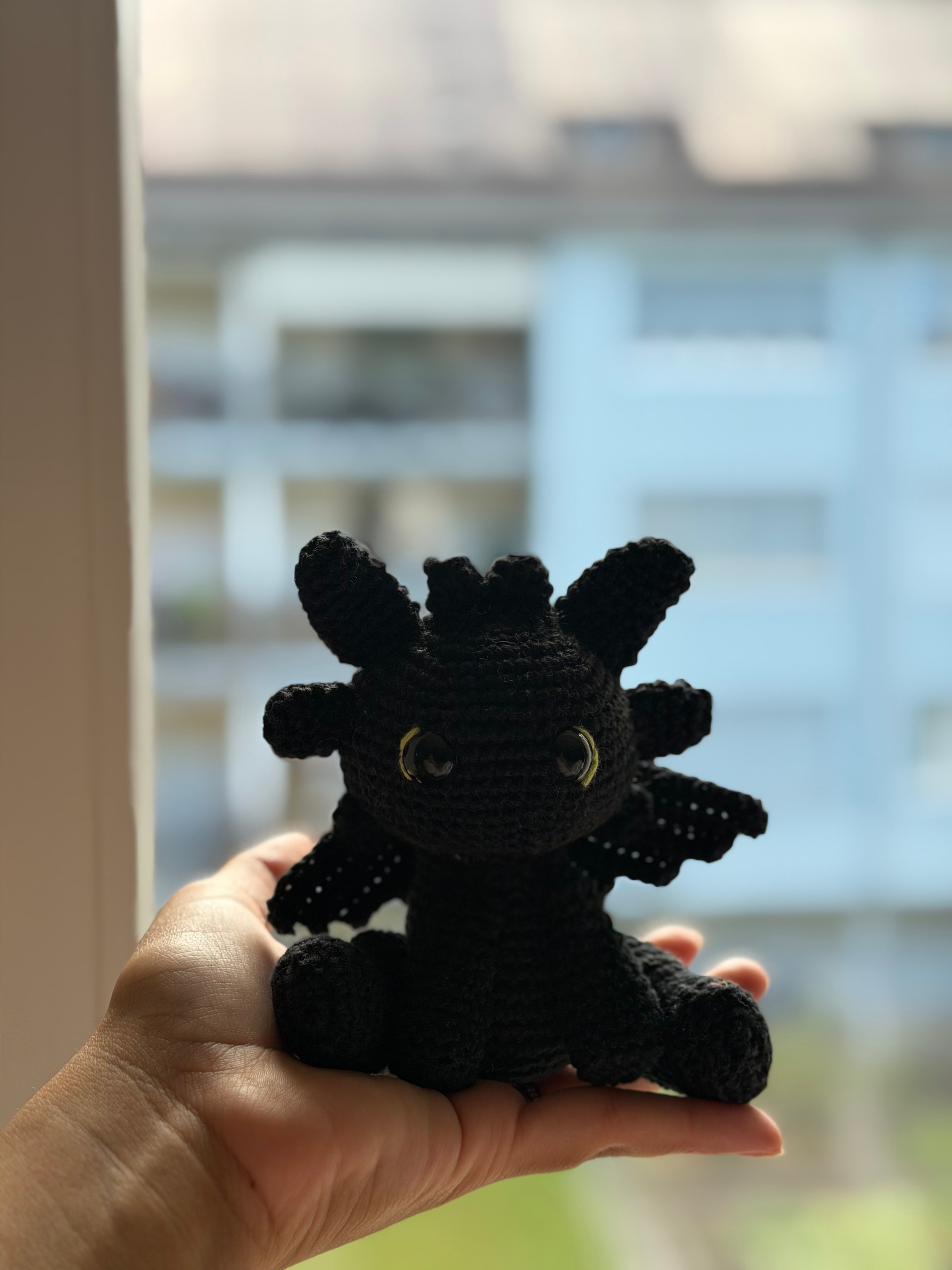 Toothless Dragon Amigurumi