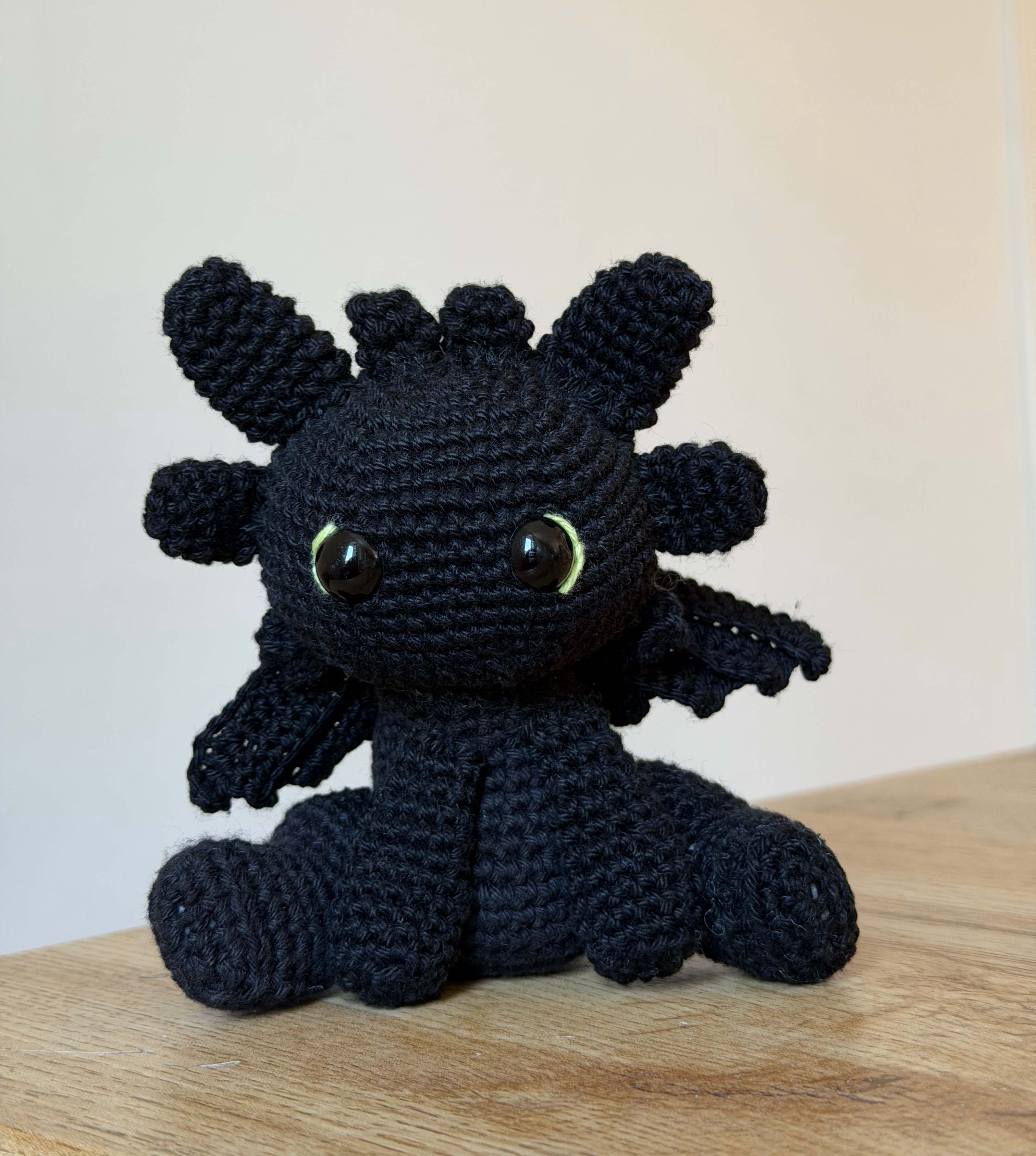 Toothless Dragon Amigurumi thumbnail 3