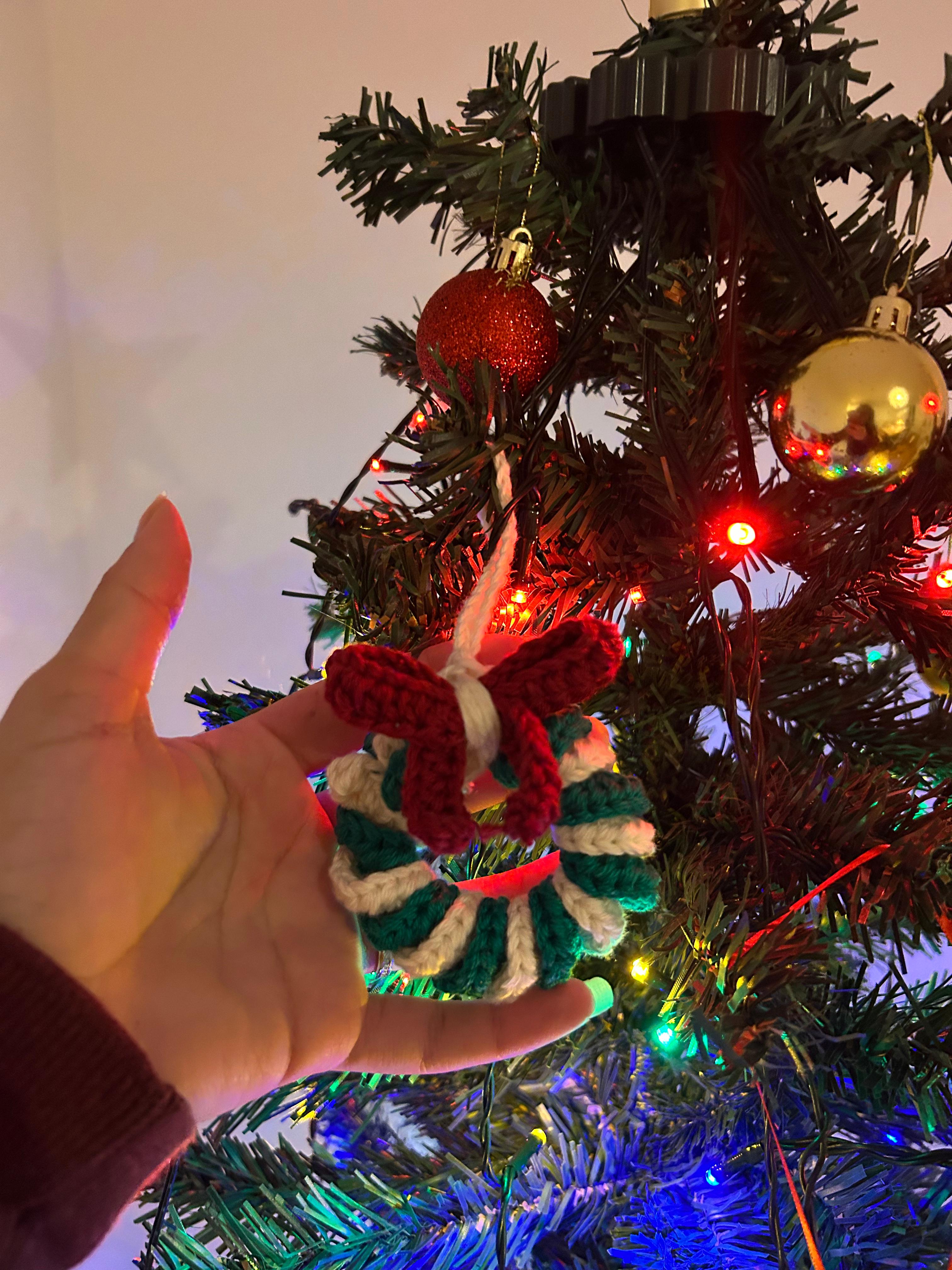 Crochet Wreath Ornament